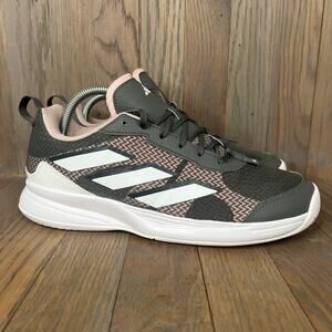 Adidas Avaflash Low Gray & White Athletic Running Tennis Shoes Women's Size 9